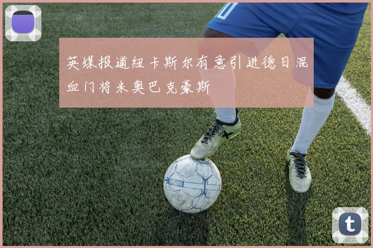 英媒报道纽卡斯尔有意引进德日混血门将米奥巴克豪斯